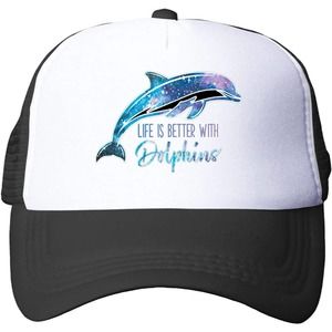 Summer Mesh Baseball Cap Just A Girl Who Loves Horses Funny Trucker Hat for Kid